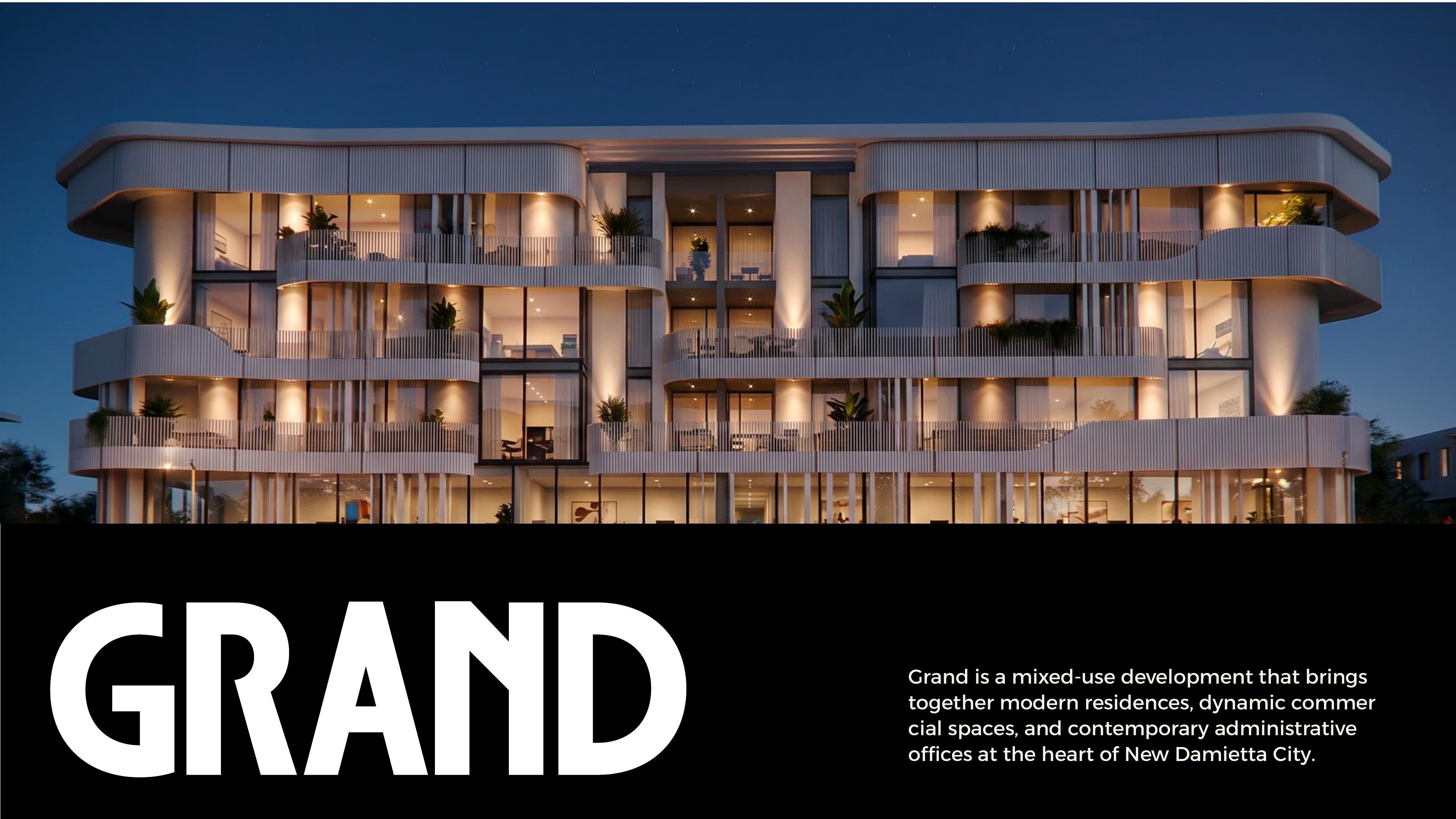 GRAND night exterior