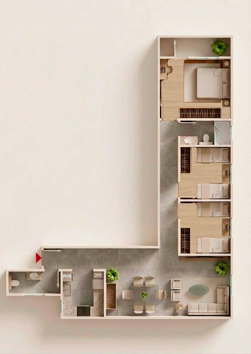 Model A floor plan