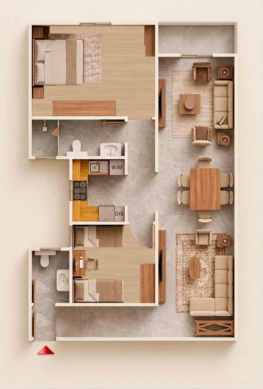 Model C floor plan